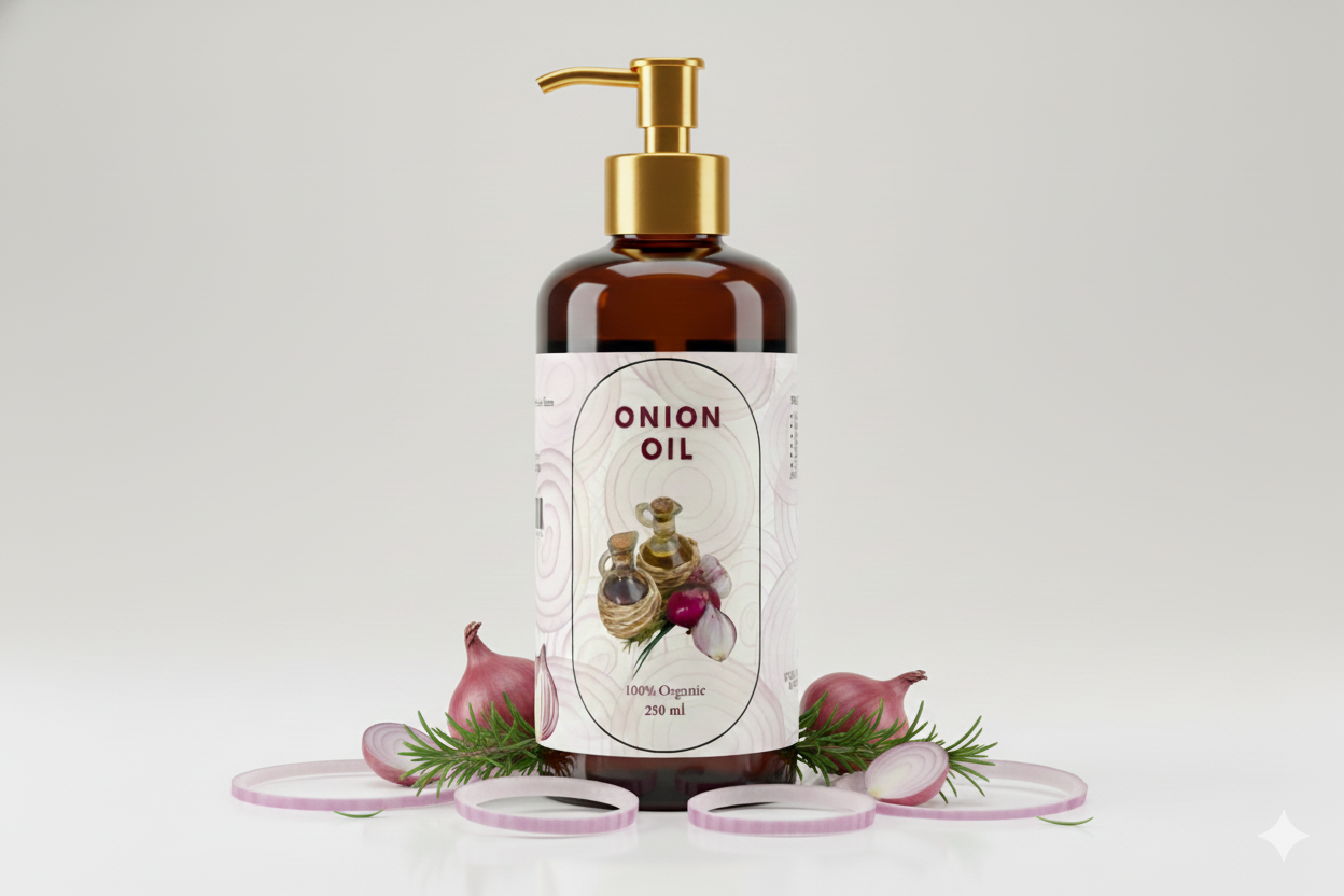 HERBAL ONION ORGANIC HAIR OIL 500ml