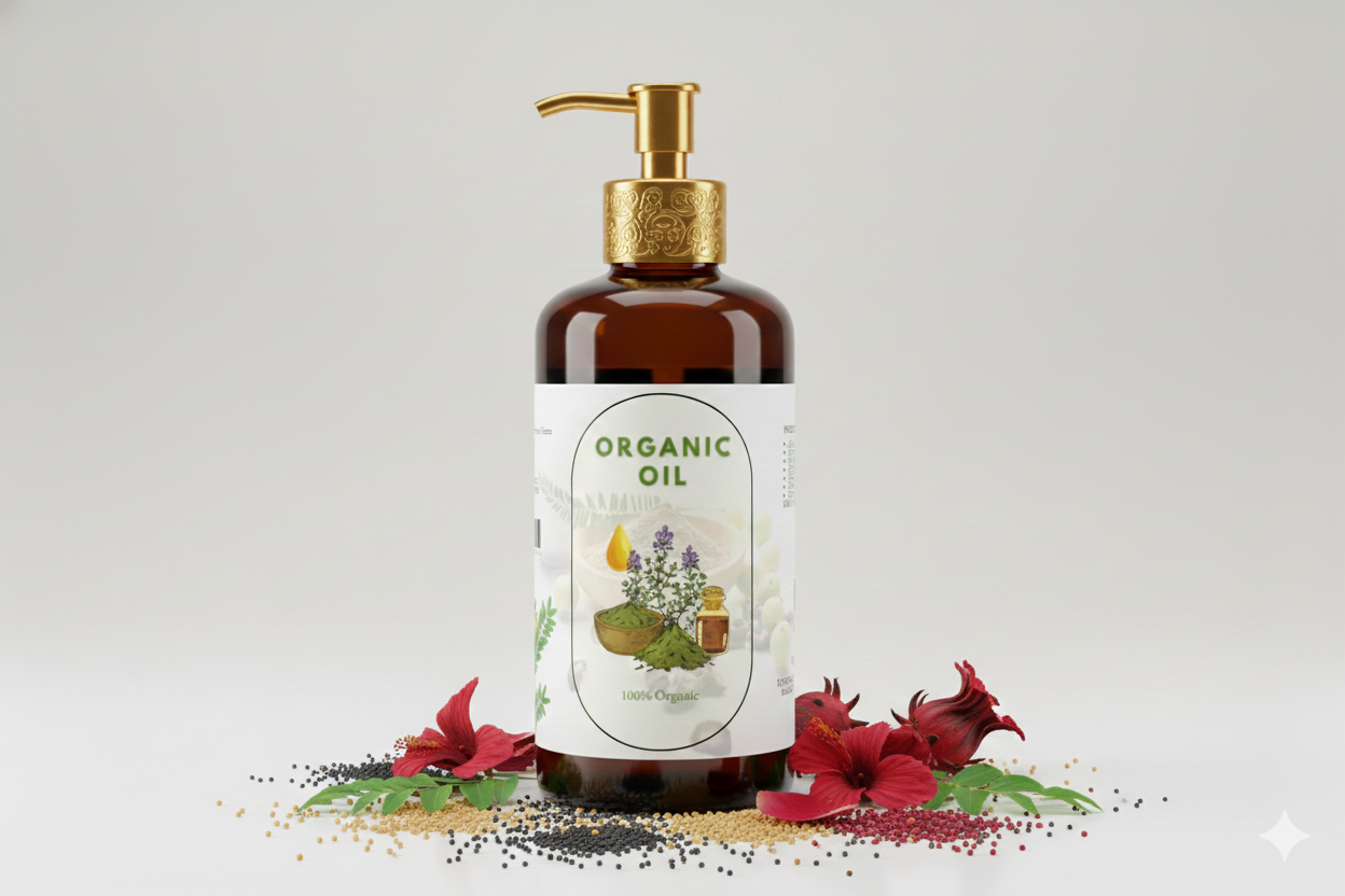 MAGICAL ORGANIC HAIR GROWTH OIL (500ml)
