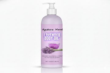 NATURAL HERBAL LAVENDER BODY OIL